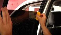 UV Rejection Automotive Window Tint Rolls Black Color 9% Light Transmission